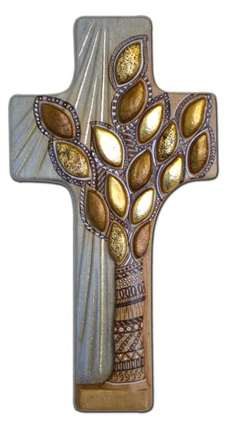 Kreuz mit Lebensbaum Tobias Blau Kreuz mit Lebensbaum Tobias Blau