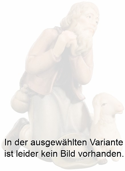 Schafhirte kniend Schafhirte kniend