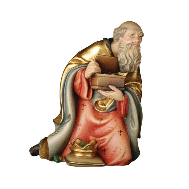 König kniend