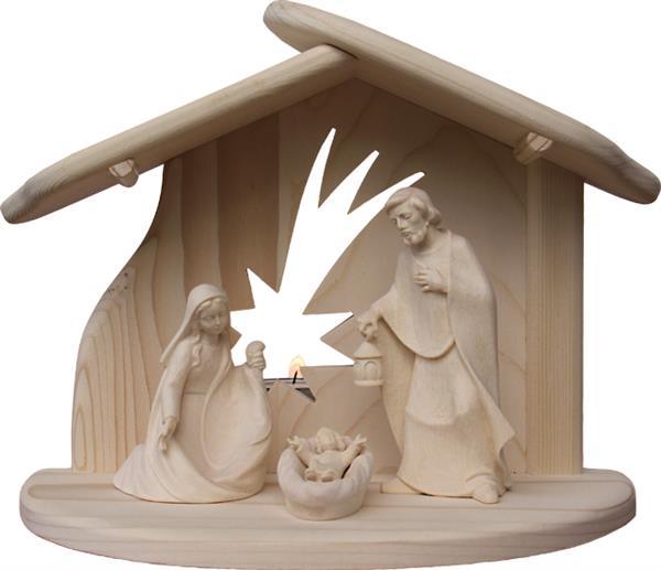 Hl. Familie mit Sternstall