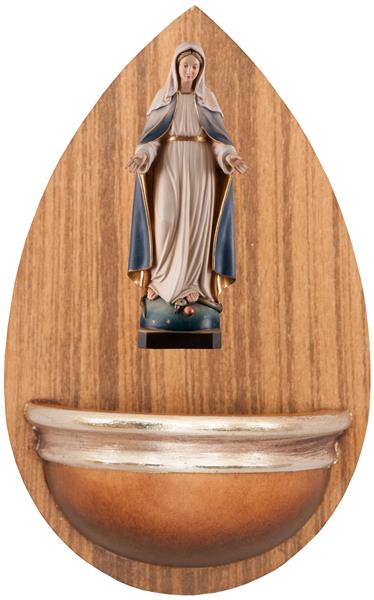 Weihwasserbecken Laminat mit Gnadenspenderin Weihwasserbecken Laminat mit Gnadenspenderin