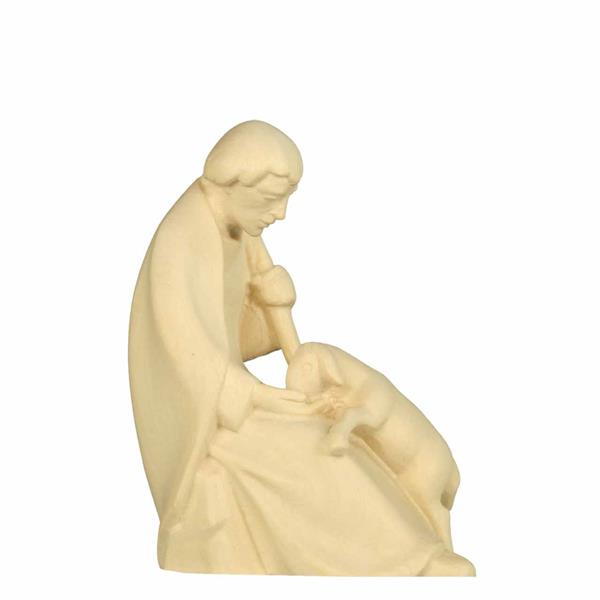 Hirt sitzend mit Stock Leo-Krippe Hirt sitzend mit Stock Leo-Krippe