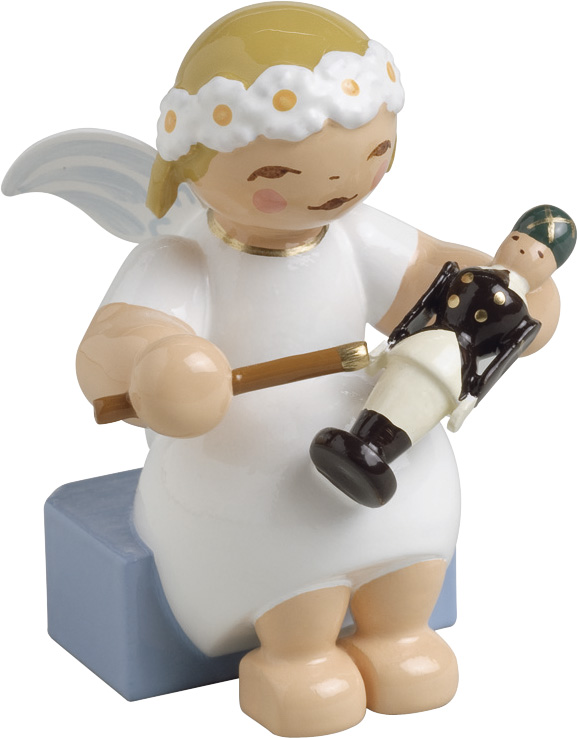 Margaritenengel mit Bergmann