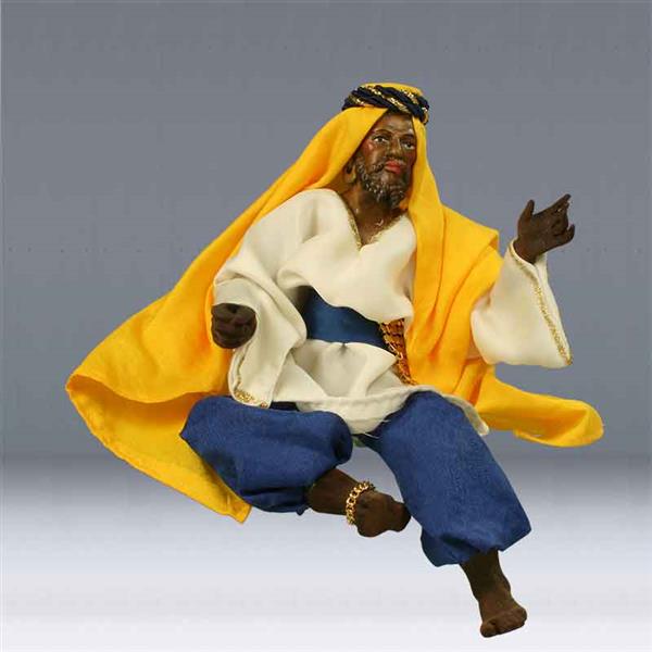 Beduine sitzend für Kamel Beduine sitzend für Kamel