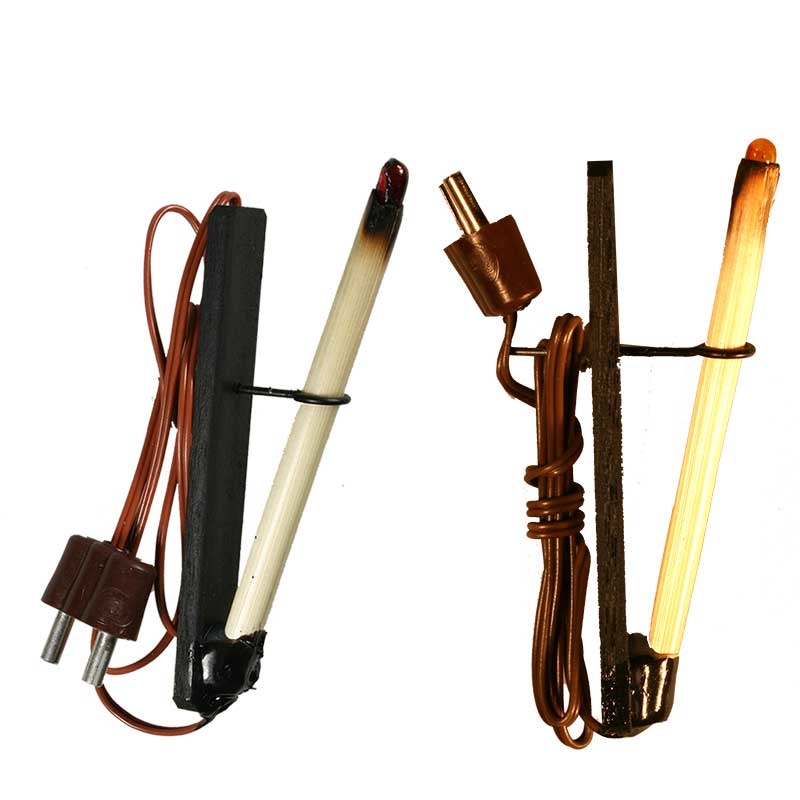 Fackel mit Wandhalter Fackel mit Wandhalter