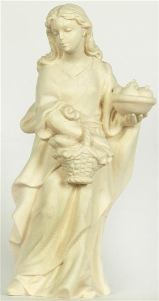 Hirtenfrau mit Korb und Schale Hirtenfrau mit Korb und Schale