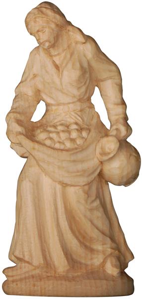 Hirtin mit Obst und Krug Zirbel Hirtin mit Obst und Krug Zirbel