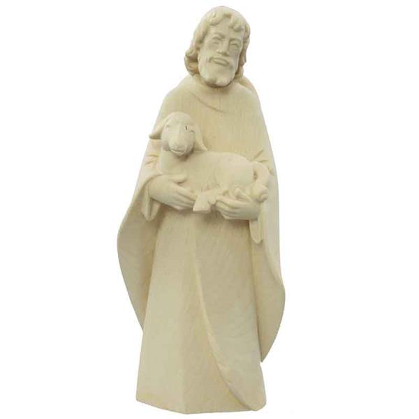 Hirt stehend mit Schaf Hirt stehend mit Schaf