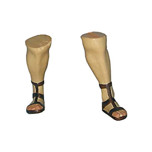 Füsse mit römischen Sandalen Füsse mit römischen Sandalen