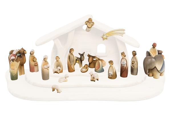 Fabelkrippe Set 20-teilig