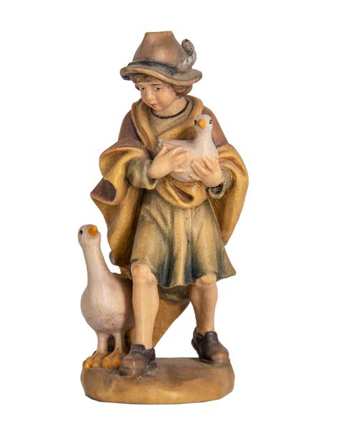 Bub mit Enten mit Sockel Bub mit Enten mit Sockel