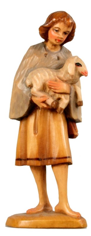 Hirt mit Schaf im Arm Hirt mit Schaf im Arm