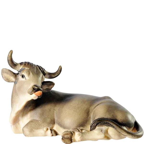 Kuh liegend grau Kuh liegend grau