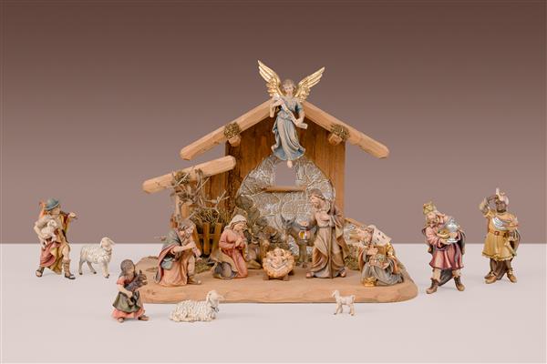 Set 15 Figuren + Stall Hl. Nacht Set 15 Figuren + Stall Hl. Nacht