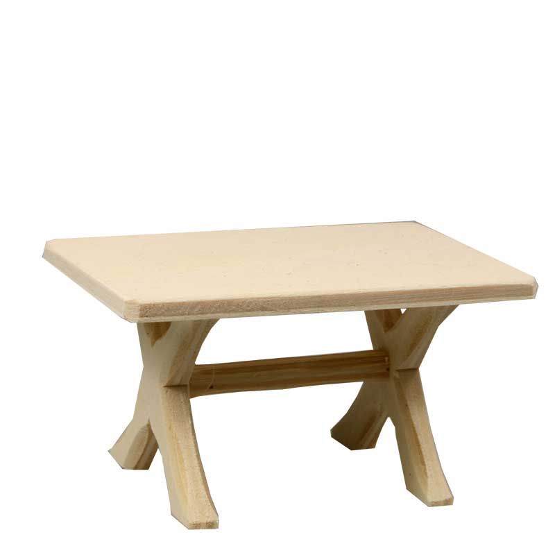 Tisch mit Verstrebung