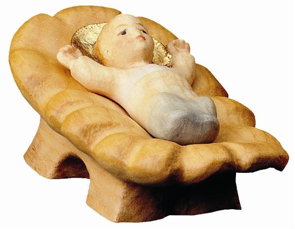 Jesukind mit Wiege 'M'