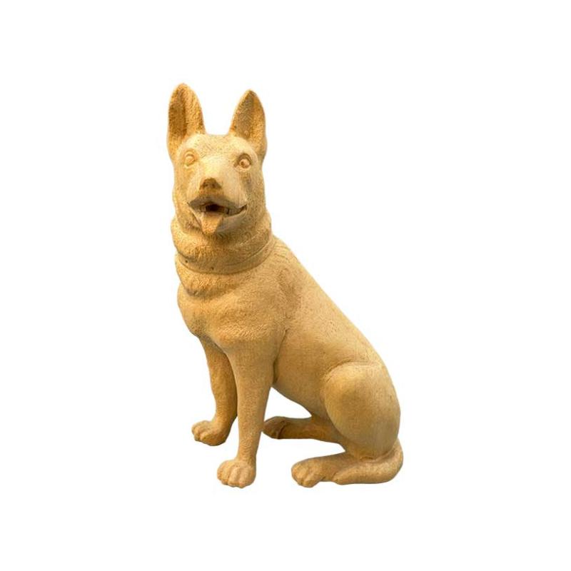Sitzender Schäferhund Sitzender Schäferhund