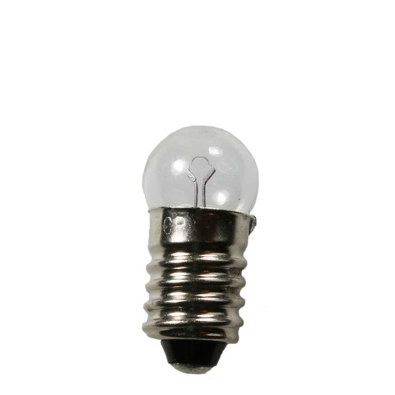 Glühbirne E10 3,5V Birnchen für Puppenhaus oder Krippenlampen  5 Stück  NEU 