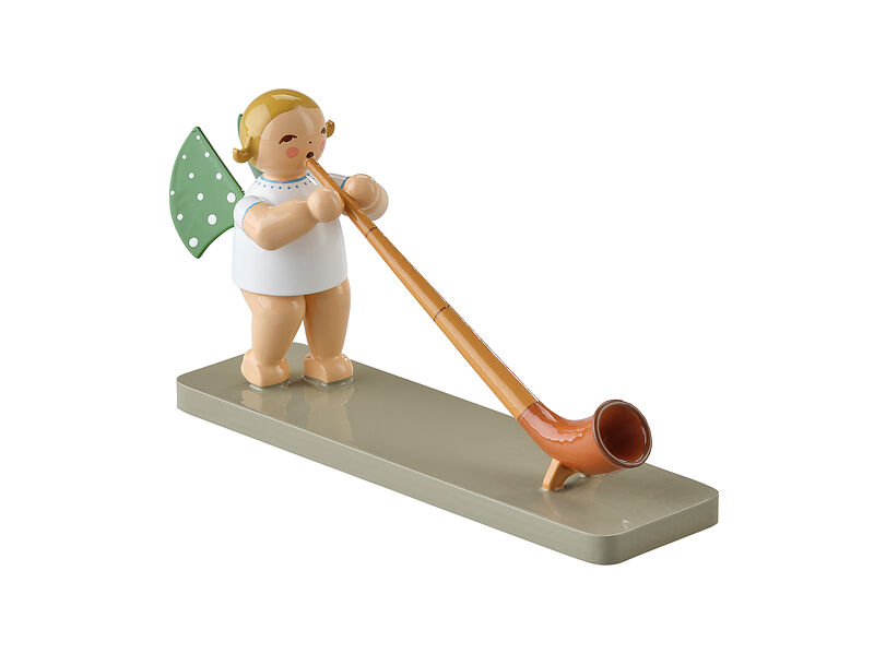 Engel mit Alphorn