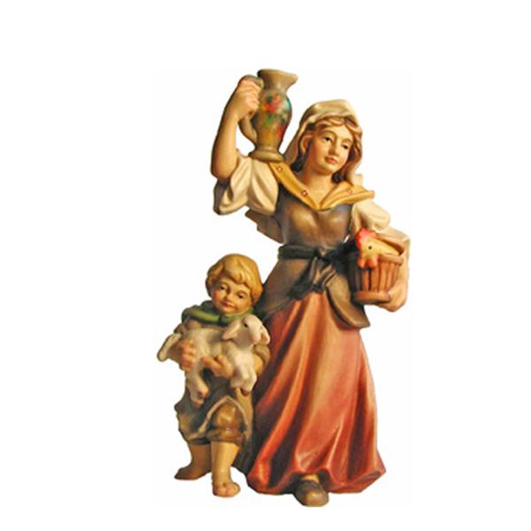 Hirtin mit Kind Hirtin mit Kind