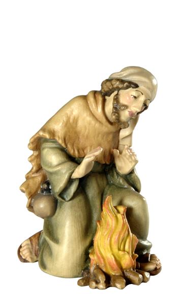Hirte am Feuer