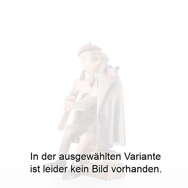Reisender mit Blockflöte Reisender mit Blockflöte