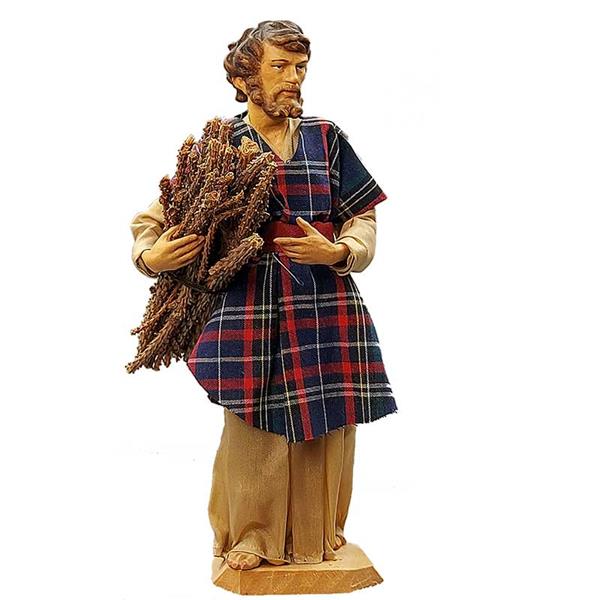 Hirt mit Reisigbündel im Arm Hirt mit Reisigbündel im Arm