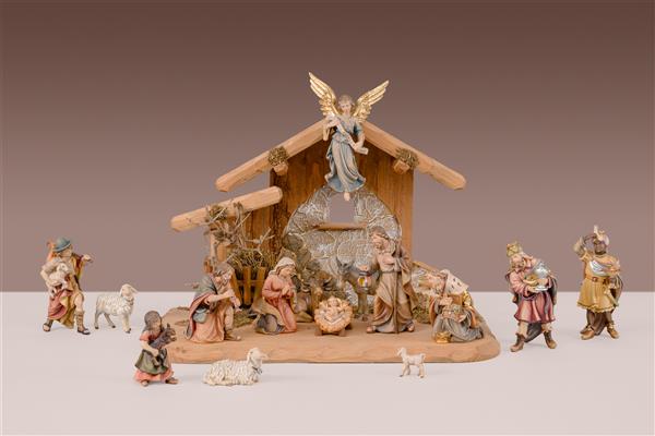 Set 15 Figuren + Stall Hl. Nacht Set 15 Figuren + Stall Hl. Nacht