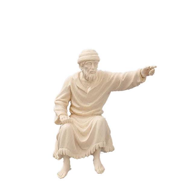 Hirte sitzend zeigend Hirte sitzend zeigend