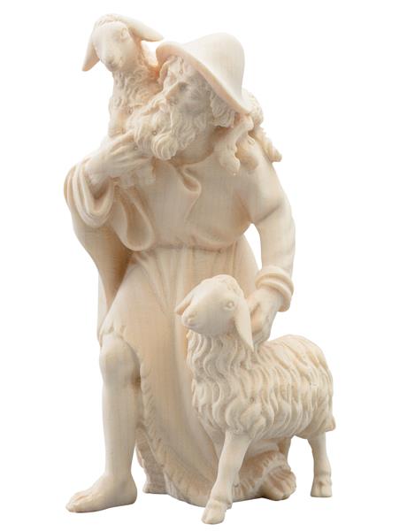 Hirt mit zwei Schafen Hirt mit zwei Schafen
