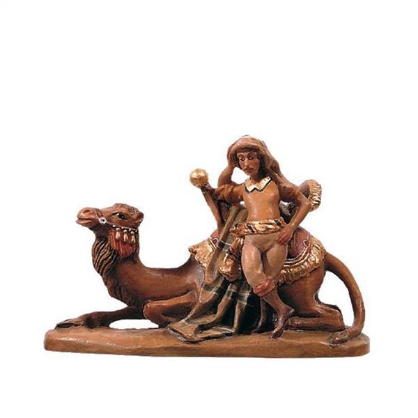 Kamel liegend mit Treiber Kamel liegend mit Treiber