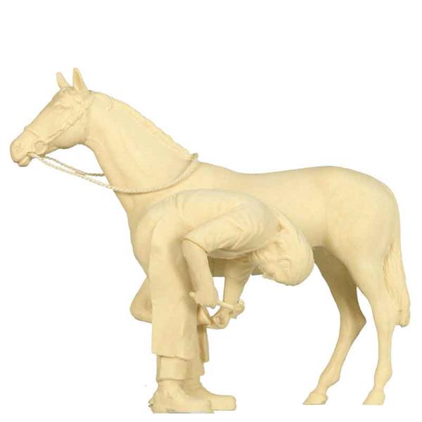 Schmied mit Pferd Schmied mit Pferd