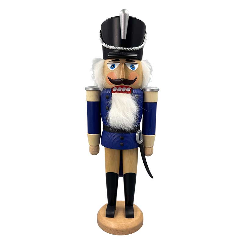 Nussknacker Husar blau