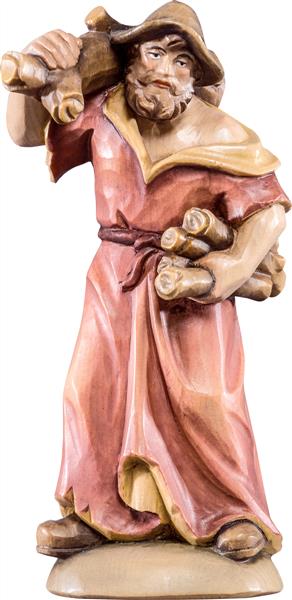 Hirt mit Holz Hirt mit Holz