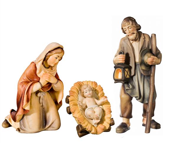 Hl.Familie 4-teilig mit Strohwiege Hl.Familie 4-teilig mit Strohwiege