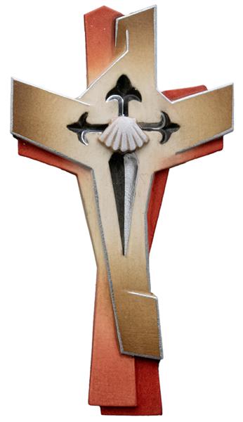 Pilgerkreuz rot braun Der Weg Pilgerkreuz rot braun Der Weg