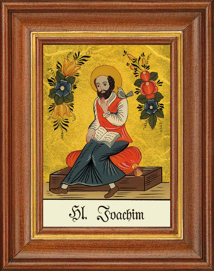 Hl. Joachim - Hinterglasbild Hl. Joachim - Hinterglasbild