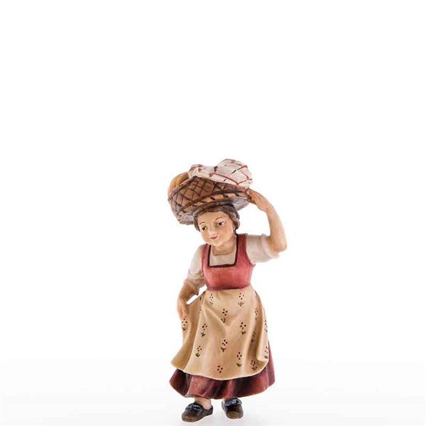 Mädchen mit Brotkorb Mädchen mit Brotkorb