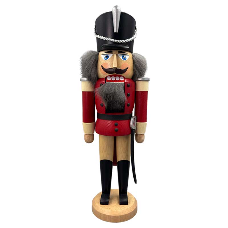 Nussknacker Husar rot