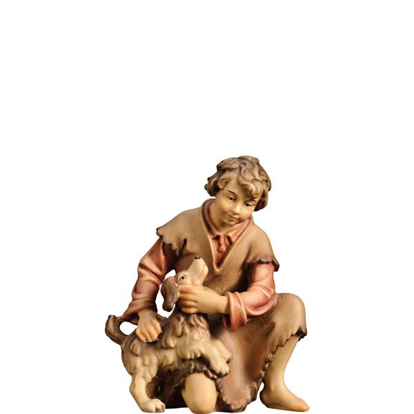 Hirtenjunge mit Hund Hirtenjunge mit Hund