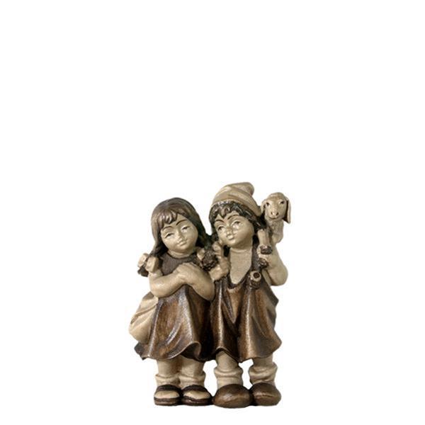 Kinderpaar mit Lamm Kinderpaar mit Lamm