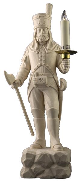 Annaberger Obersteiger mit Kerzenhalter Annaberger Obersteiger mit Kerzenhalter