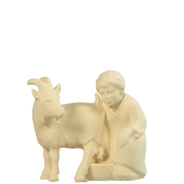 Junge mit Ziege Junge mit Ziege