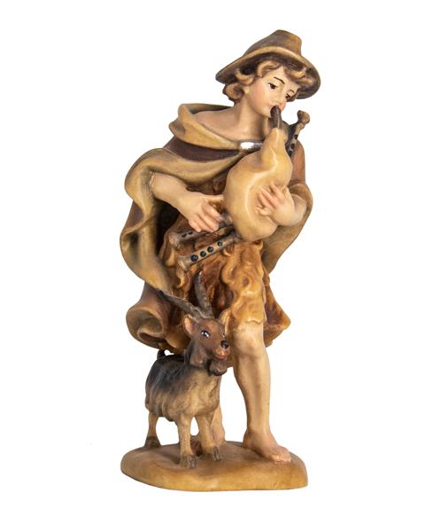 Hirt m. Dudelsack u. Ziege mit Sockel Hirt m. Dudelsack u. Ziege mit Sockel