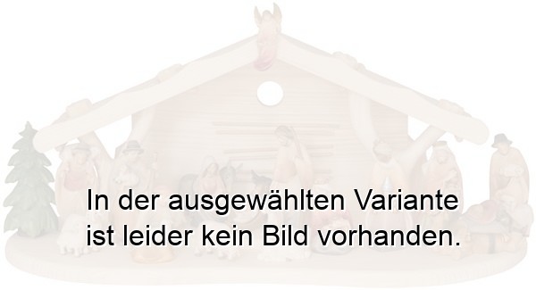 Krippenstall mit Morgenstern Set 21 Figuren Krippenstall mit Morgenstern Set 21 Figuren