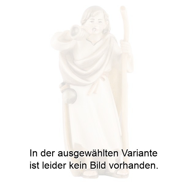 Hirt stehend mit Horn