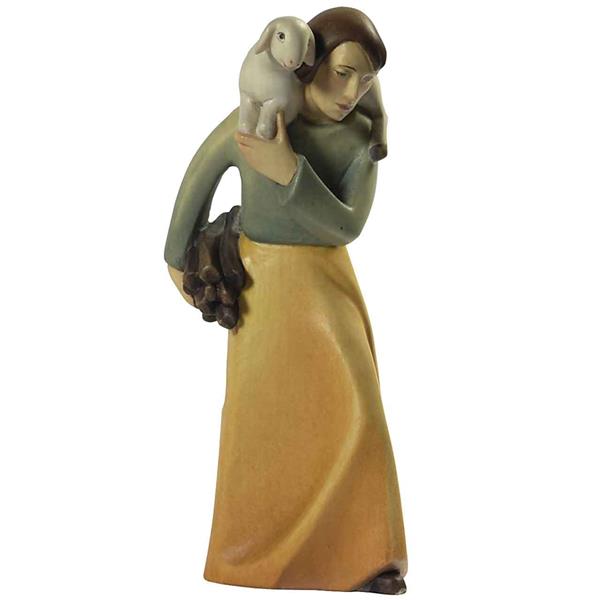 Hirte mit Holz Leo-Krippe Hirte mit Holz Leo-Krippe