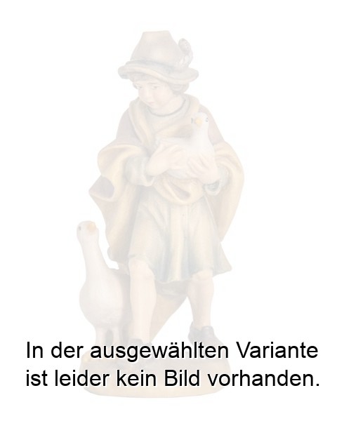 Bub mit Enten mit Sockel