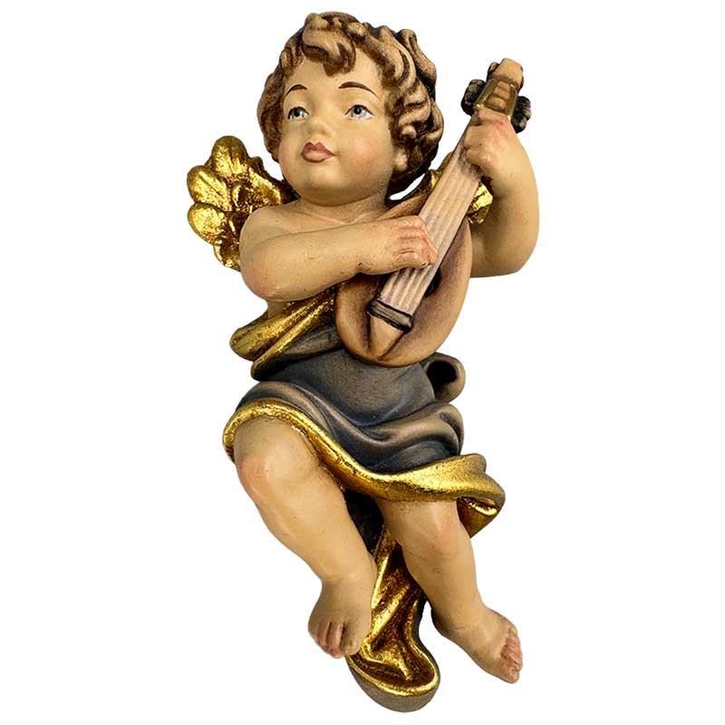 Putte mit Mandoline Putte mit Mandoline