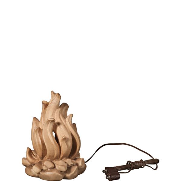 Lagerfeuer beleuchtet